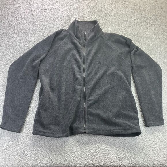 WFS Element Gear Fleece Jacket Gray Full Zipper Size Large - Picture 1 of 6